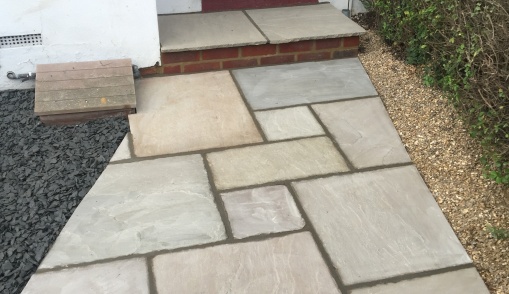 Natural stone options - Indian sandstone